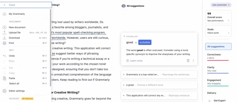 Is Grammarly Good for Creative Writing? 